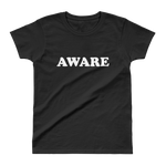 AWARE Ladies' T-shirt- Black