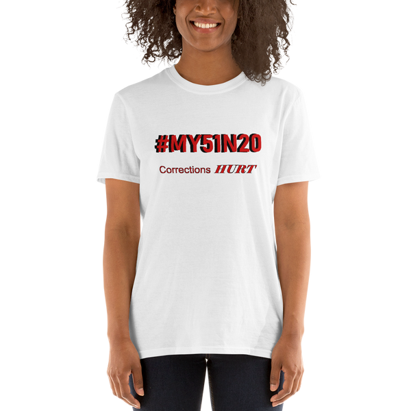 #MY51N20 White Short-Sleeve Unisex T-Shirt