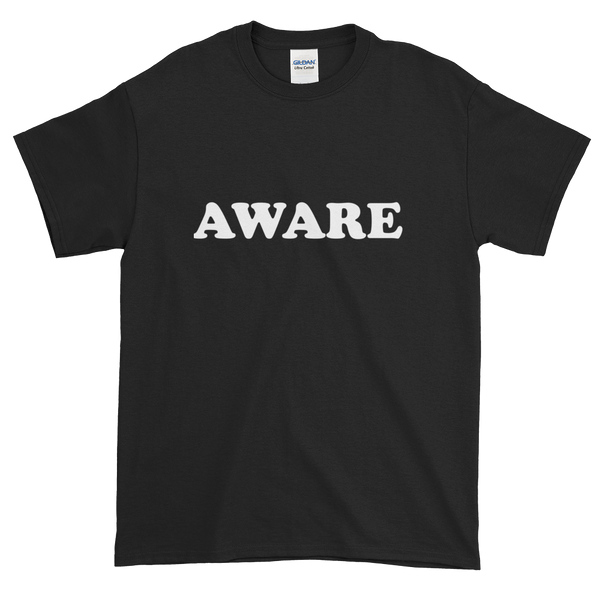 AWARE Short-Sleeve T-Shirt- Black