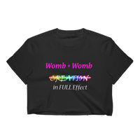 sisSTARhood Womb + Womb = Women's Crop Top