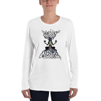 Her Roots Are Universal Women's Long Sleeve T-Shirt